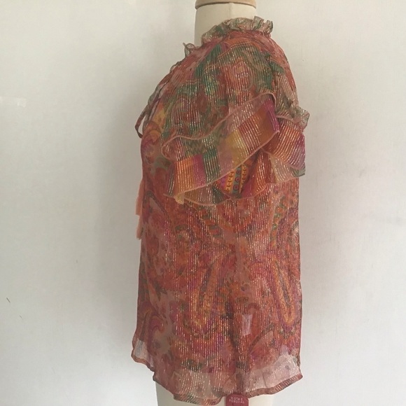 Miss June Paris Jill Top  2 piece NWT Free size 6-12 - Picture 4 of 13